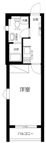 中延　Ｈｉｌｌｚの間取り|間取りです。