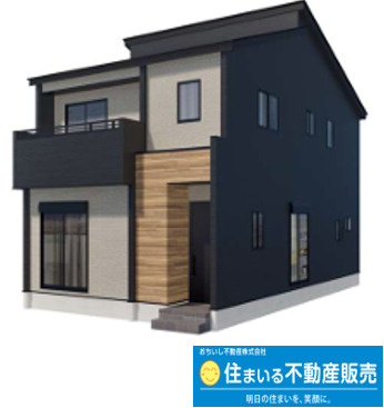 福岡市南区大池1丁目2期　1号棟の外観パース