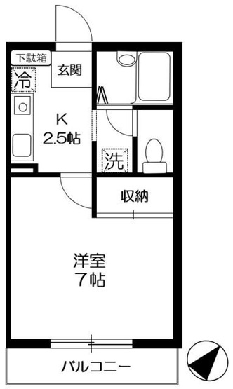 【間取り】 | クリエール南林間