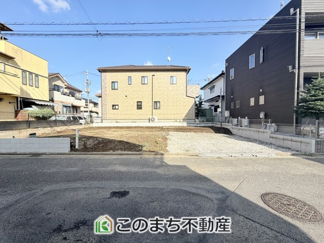 ハートフルタウン宇都宮市兵庫塚3丁目1466番の外観|建築中現地写真（同社施工の完成物件・モデルハウスがご見学できます）