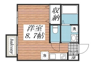 【間取り】 | Ａレガート千葉椿森　Ｂ棟 | 間取りです。