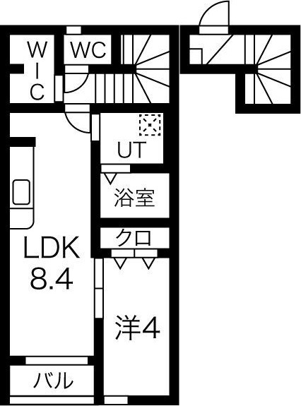 Le meilleur(ルメイユール)村崎野の間取り