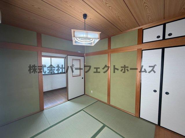 中神田町戸建　賃貸の和室|和室があれば、来客や子供用のスペースとして活躍します