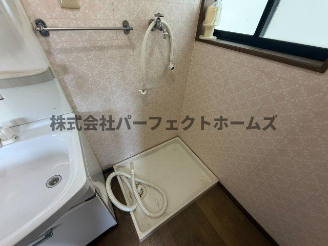 中神田町戸建　賃貸の洗面所|洗濯パン