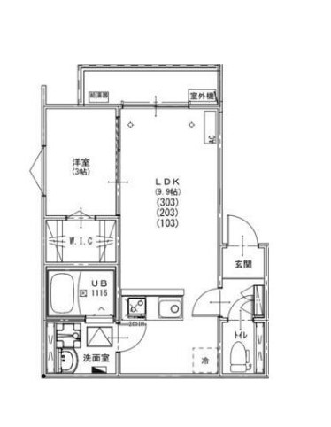 KEIAI  RESIDENCE　松戸IIの間取り