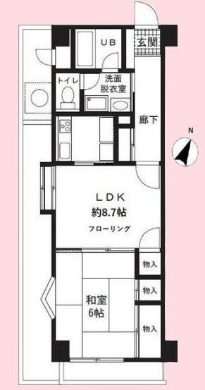 カサグランデ大宮の間取り