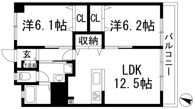 【間取り】 | 松本第一ビル