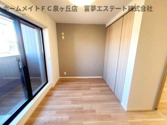 Blanc北野田の洋室