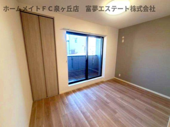 Blanc北野田の洋室