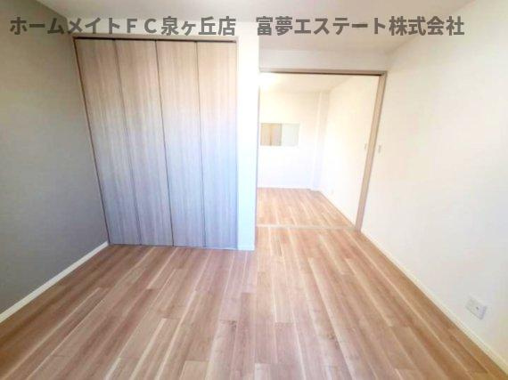 Blanc北野田の洋室