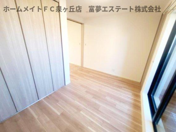 Blanc北野田の洋室