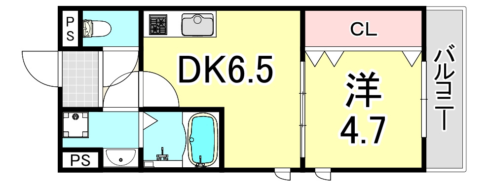 HGS　KASHIMAの間取り