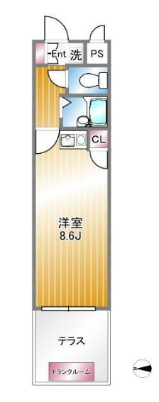日進パレスの間取り