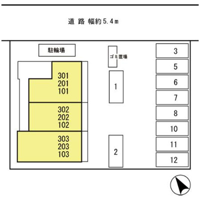 【区画図】 | リヴェール文珠橋