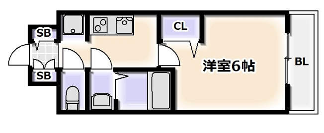 【間取り】 | グランカリテ大正ドマーニ