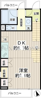 【間取り】 | ＦＬＥＧ自由が丘ＥＬ 