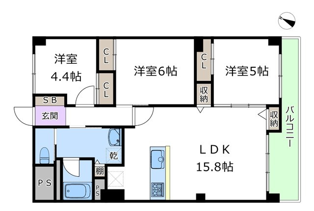 【間取り】 | 千里桃山台団地A1棟 | エイブルにて取扱い可能な住宅ローンは、全部で10種類以上！お客様にピッタリの住宅ローンを当社のFPよりご案内させて頂きます。住宅ローンのご相談だけでも、お気軽にご相談下さいませ。