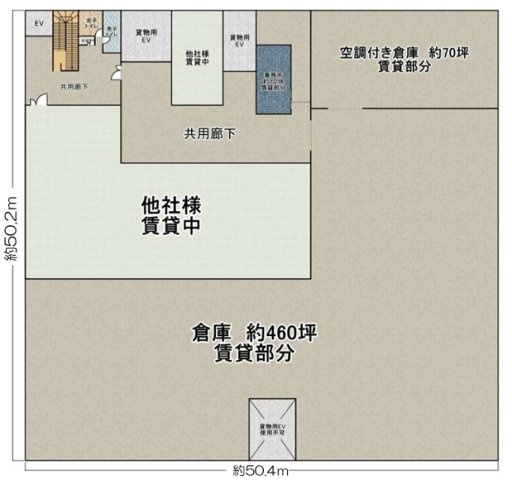 南新田１丁目倉庫の間取り