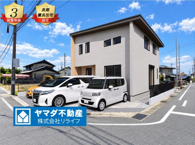 新築戸建　羽島郡岐南町八剣　全３区画分譲の外観|■C棟
■YAMADA電機の　ヤマダ不動産　株式会社リライフ　岐阜店■
いつでもお問合わせ下さい。