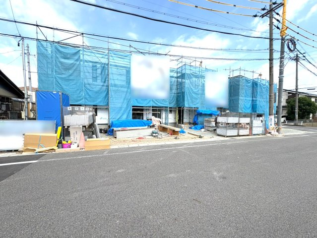 新築戸建　羽島郡岐南町八剣　全３区画分譲の外観|「現地（2026年9月25日）撮影」　　
■全体写真　
■ヤマダ不動産　株式会社リライフ　