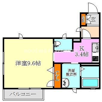 シャーメゾン妙法寺の間取り
