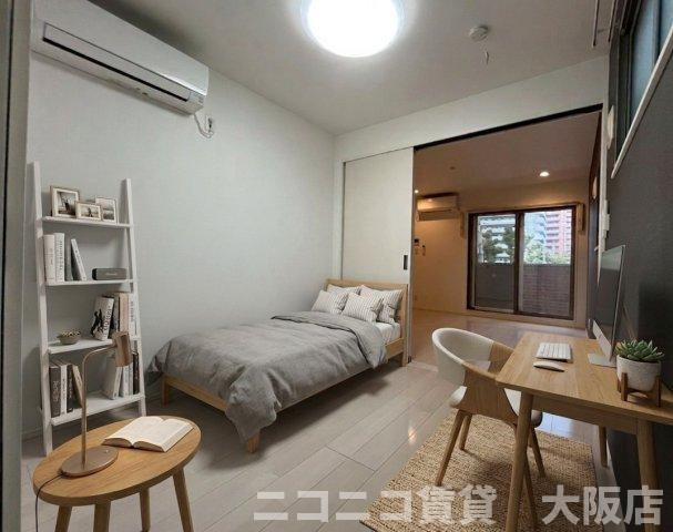 大阪市生野区生野西３丁目のアパートの内装|CG画像です。家具家電付きではありません