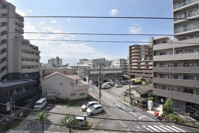 【展望】 | サンシャインハイツ | バルコニーからの景色です～即日のご見学可能～　お問合せはお気軽にどうぞ。