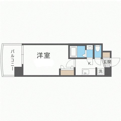 セレニテ西中島アリア壱番館の間取り