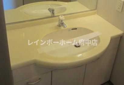 コーボック飛田給Ⅱの独立洗面台