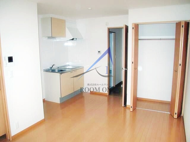 ニッケンコーポＣの居間・リビング|洋室のお部屋です。