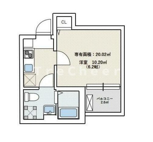 CASA GRANDE上板橋の間取り