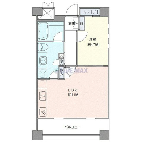 ビシーム千歳船橋の間取り