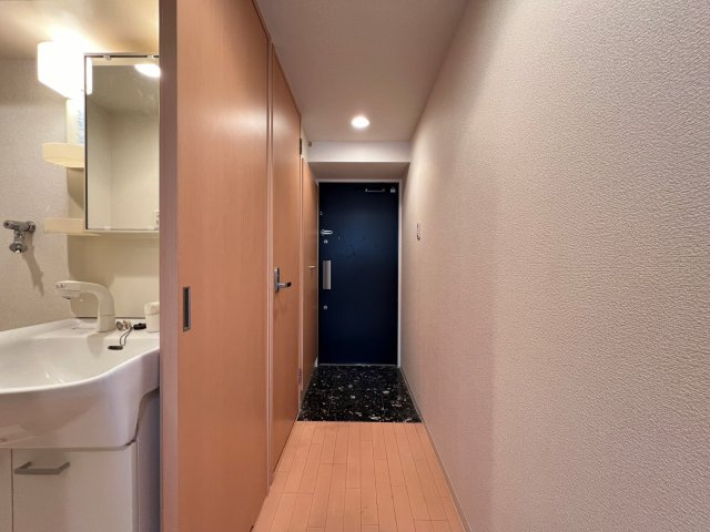 プロシード大阪城南の玄関