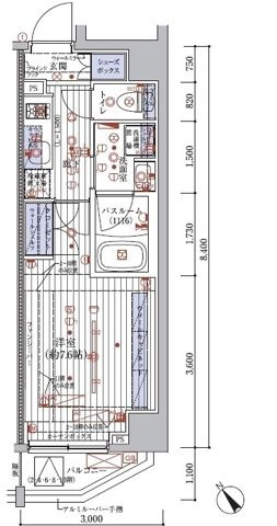 【間取り】 | ブライズ東池袋