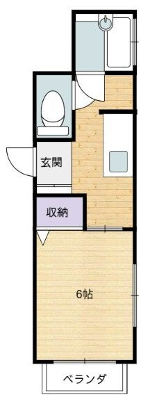 ハマダハイムの間取り