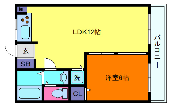 田中マンションの間取り