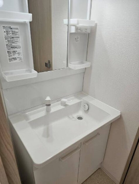 田中マンションの洗面所