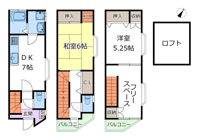 【間取り】 | 吹田市南正雀２丁目 | エイブルにて取扱い可能な住宅ローンは、全部で10種類以上！お客様にピッタリの住宅ローンを当社のFPよりご案内させて頂きます。住宅ローンのご相談だけでも、お気軽にご相談下さいませ。