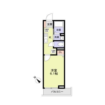 パルトネール岸谷の間取り