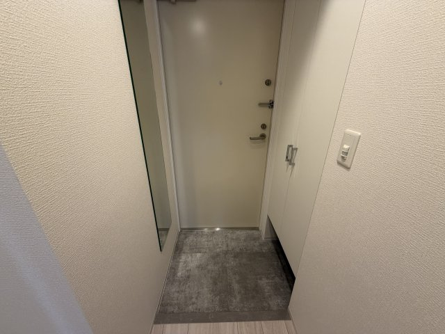 セレニテ西元町アリエの玄関