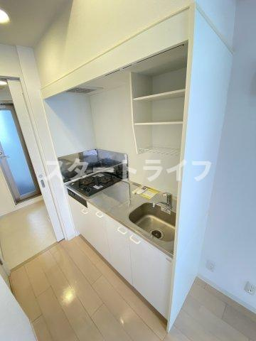 大阪市淀川区西中島４丁目の賃貸マンションのキッチン