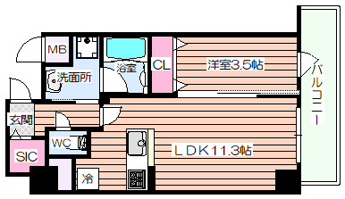 【間取り】 | パンセ新町
