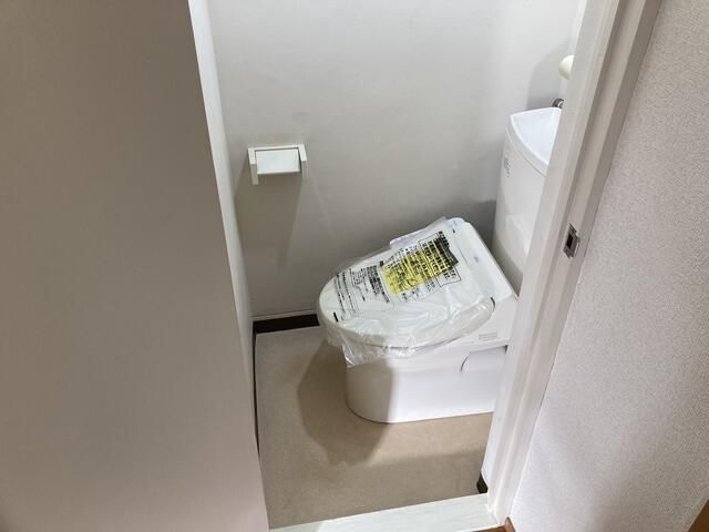 美装マンションのトイレ