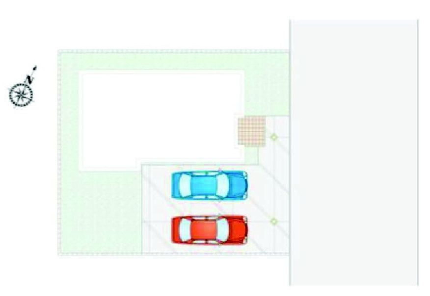 前橋市川原町　4号棟　新築住宅の区画図|駐車場2台ご用意しています！