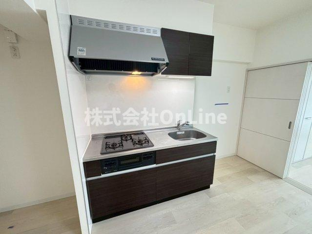 大阪市生野区新今里３丁目の賃貸マンションのキッチン