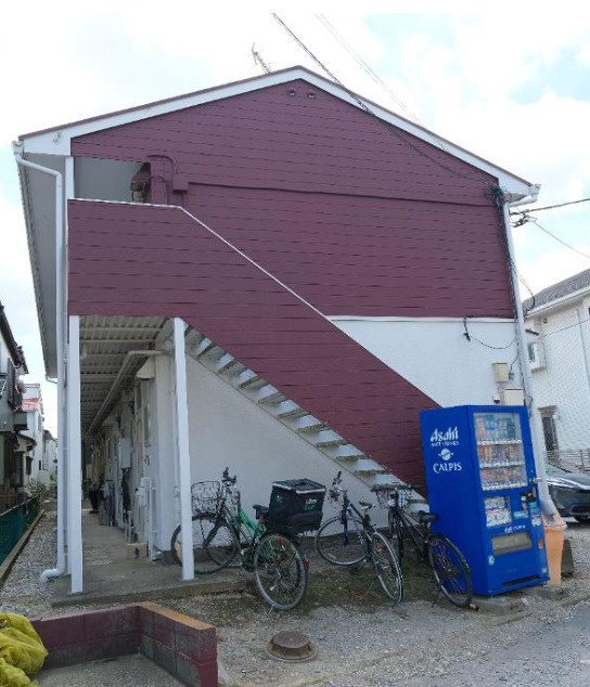 千葉県船橋市　木造アパート　光和コーポの外観