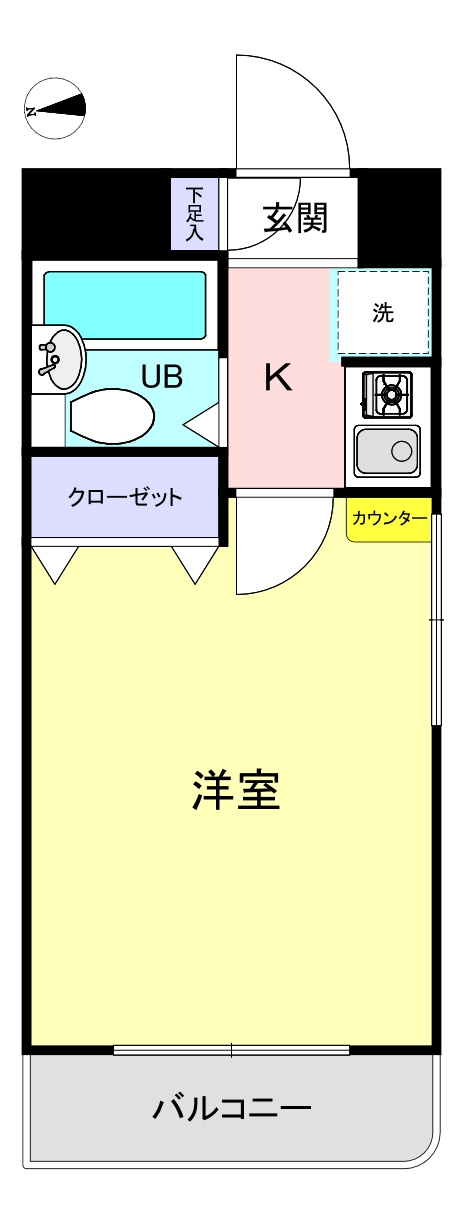 メゾンミール川崎大師の間取り