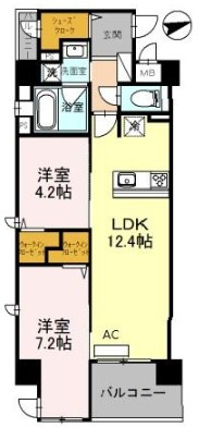 グランデュールの間取り