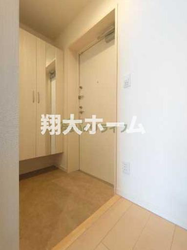 シャルム亀戸の玄関
