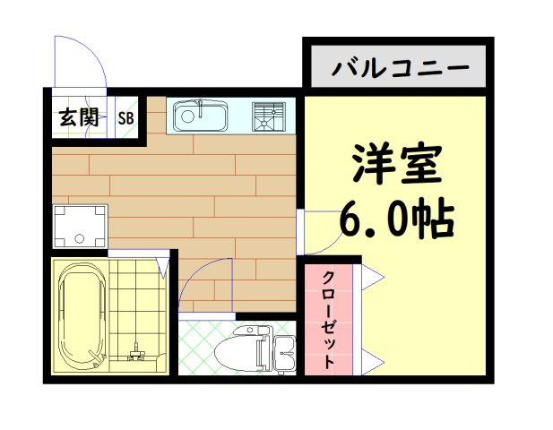 【間取り】 | シングルウエスト